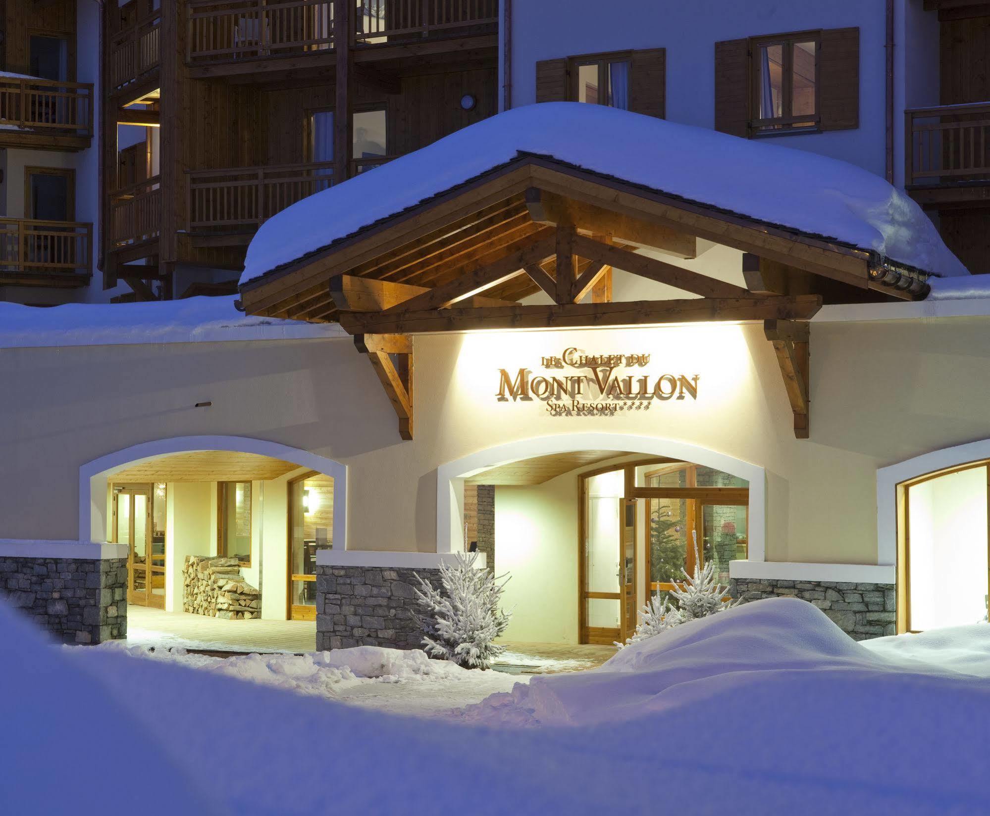 Le Chalet Du Mont Vallon Spa Resort Les Menuires Экстерьер фото