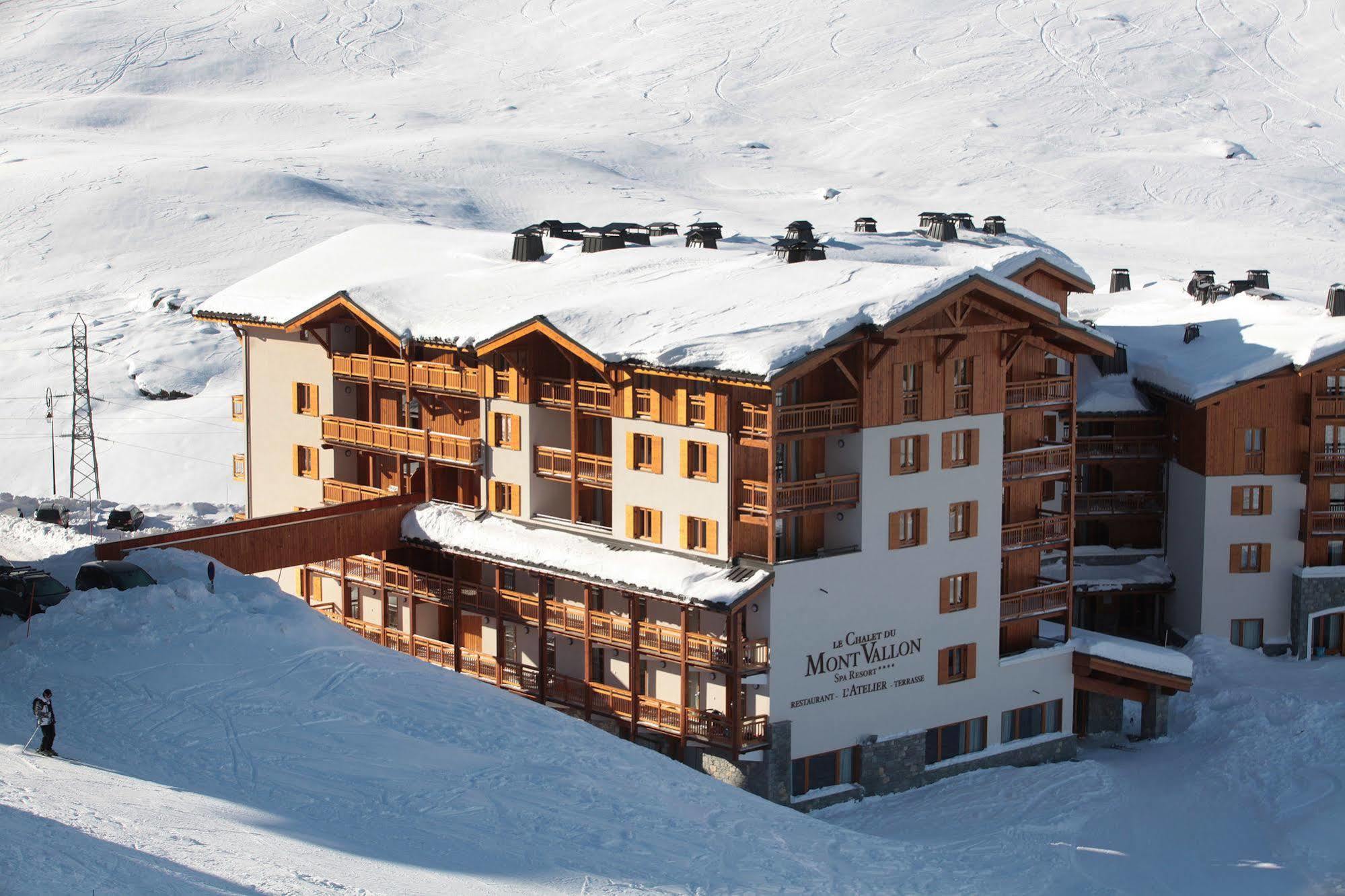 Le Chalet Du Mont Vallon Spa Resort Les Menuires Экстерьер фото