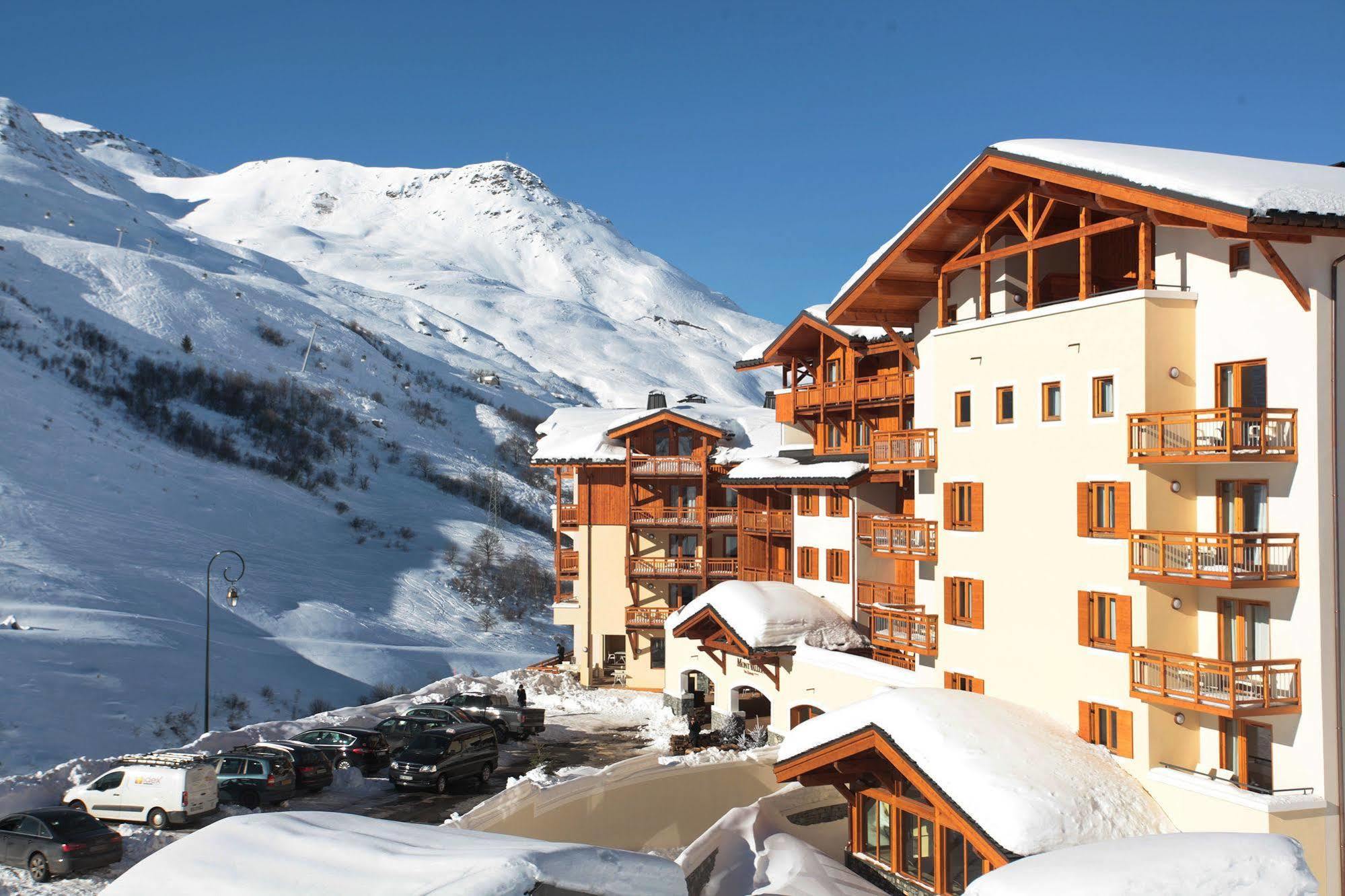 Le Chalet Du Mont Vallon Spa Resort Les Menuires Экстерьер фото