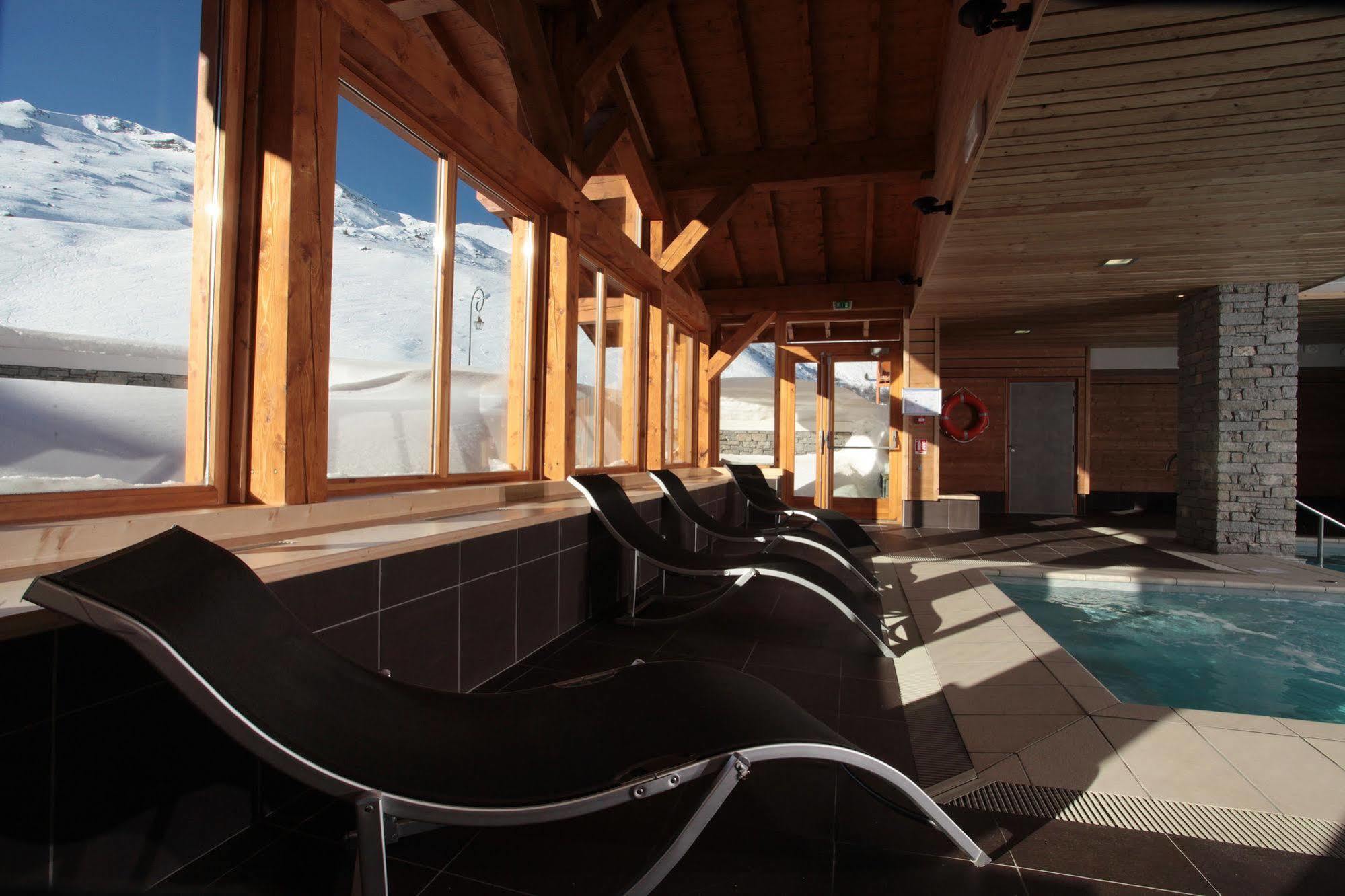 Le Chalet Du Mont Vallon Spa Resort Les Menuires Экстерьер фото