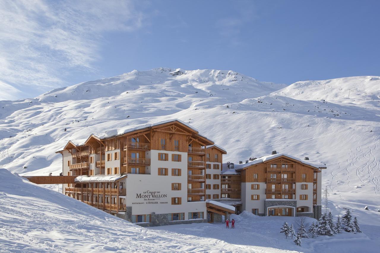 Le Chalet Du Mont Vallon Spa Resort Les Menuires Экстерьер фото